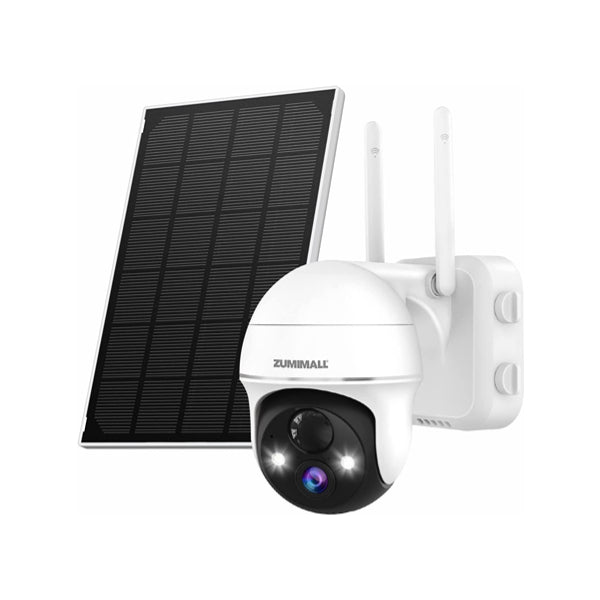 Pack 2x Câmara Vigilância 2K WiFi Exterior Áudio Bidirecional PTZ 360°