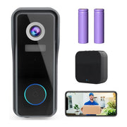 ZUMIMALL 2K FHD Wireless WiFi Video Doorbell Camera with Chime (J7)