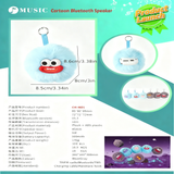 🎶Bluetooth Speaker Plush Toy - Cute & Multi-functional Keychain/Purse Accessory with TF Card & USB Support