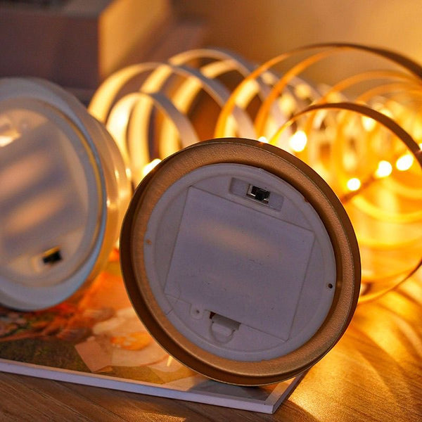 🎄🎉Limited Edition for Christmas: Iron Christmas Tree Star Night Light - Battery-Powered Desktop Decor (Battery Not Included)