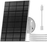 3W Solar Panel Power Supply Designed for all ZUMIMALL/MUBILIFE  Outdoor WiFi Security Camera