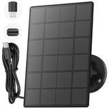 3W Solar Panel Power Supply Designed for all ZUMIMALL/MUBILIFE  Outdoor WiFi Security Camera