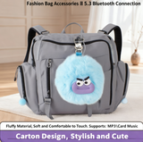 🎶Bluetooth Speaker Plush Toy - Cute & Multi-functional Keychain/Purse Accessory with TF Card & USB Support