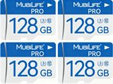 ❗MUBILIFE 128GB SD Card for Home Security Cameras with High Storage Capacity