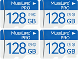 ❗MUBILIFE 128GB SD Card for Home Security Cameras with High Storage Capacity