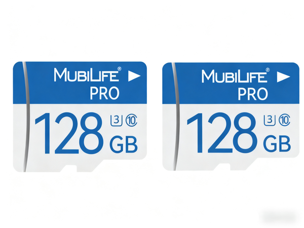 ❗MUBILIFE 128GB SD Card for Home Security Cameras with High Storage Capacity