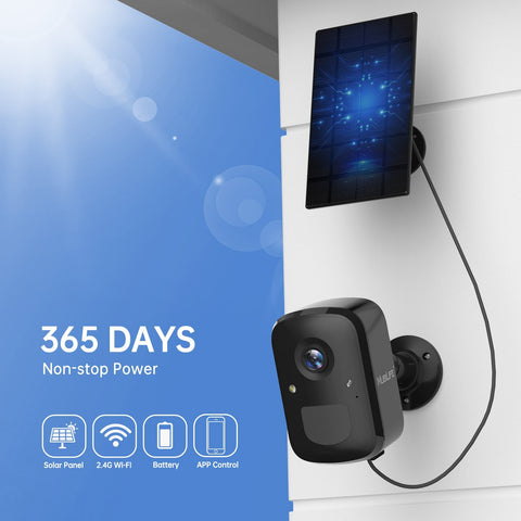 2K HD Wireless Outdoor Solar Panel Security Camera - Q8K 【CA】