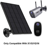 3W Solar Panel Power Supply Designed for all ZUMIMALL/MUBILIFE  Outdoor WiFi Security Camera