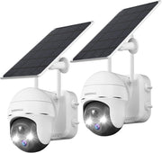 5MP QHD 360°PTZ Drahtlose Sicherheitskamera mit Solarpanel-GX2K(5MP)【DE】