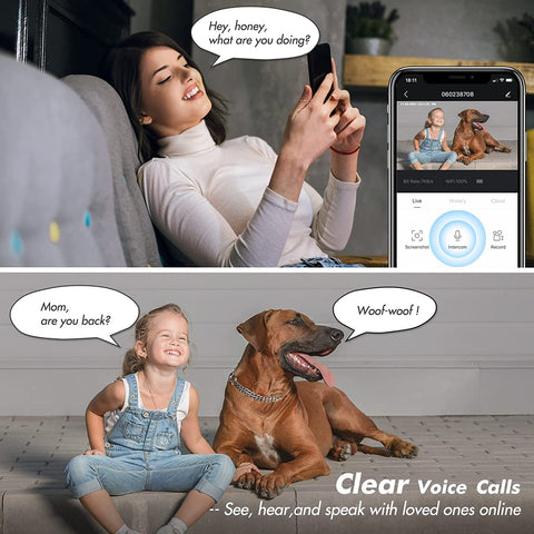 ZUMIMALL 2K 360° PTZ Battery Powered Wireless WiFi Security Cameras (GX2S)