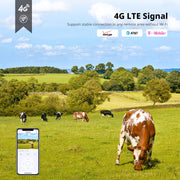 ZUMIMALL 4G LTE Cellular 360°PTZ Security Camera-G4（micro USB）